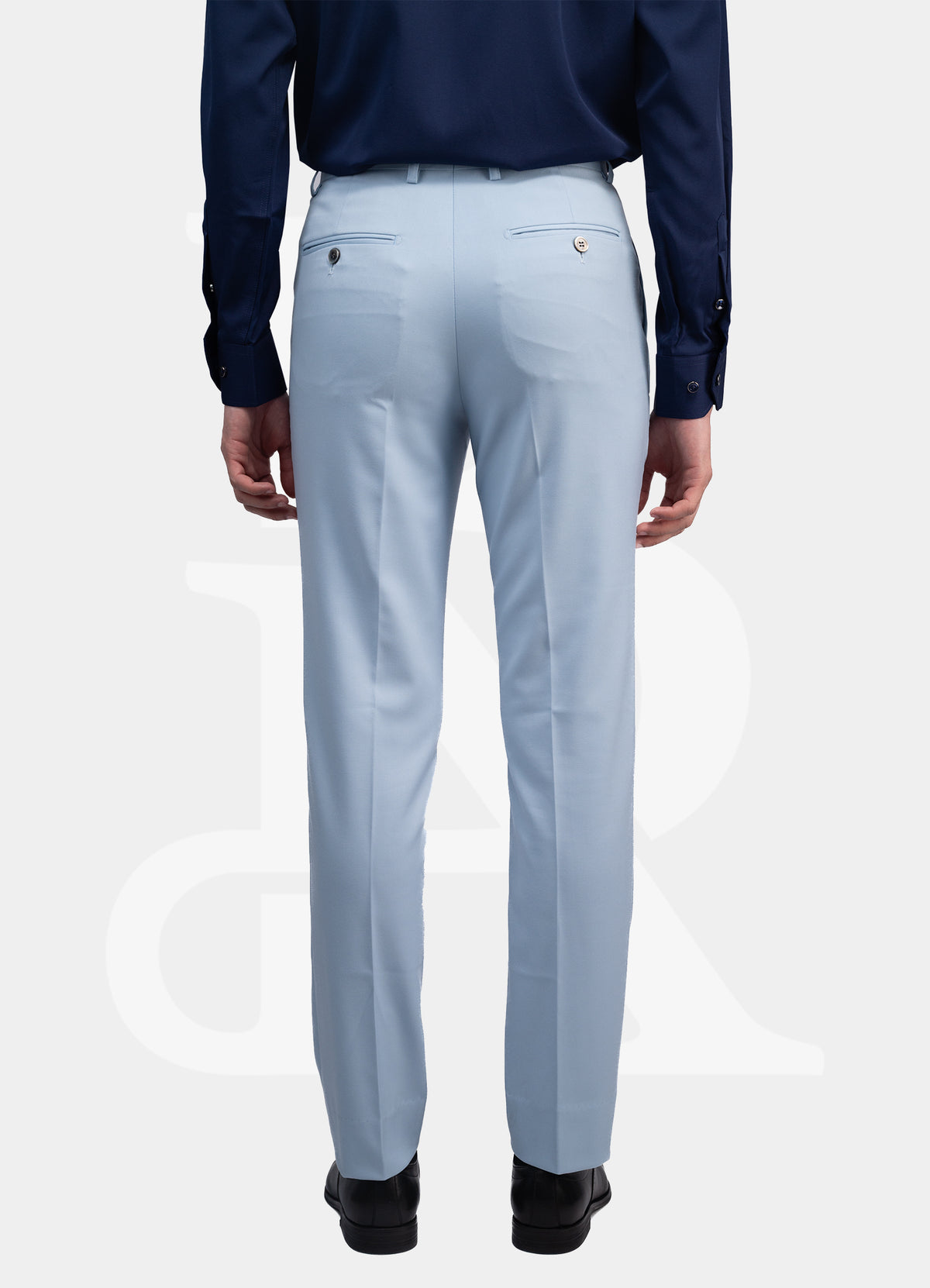 Trousers - Sky Blue Y9988-9#