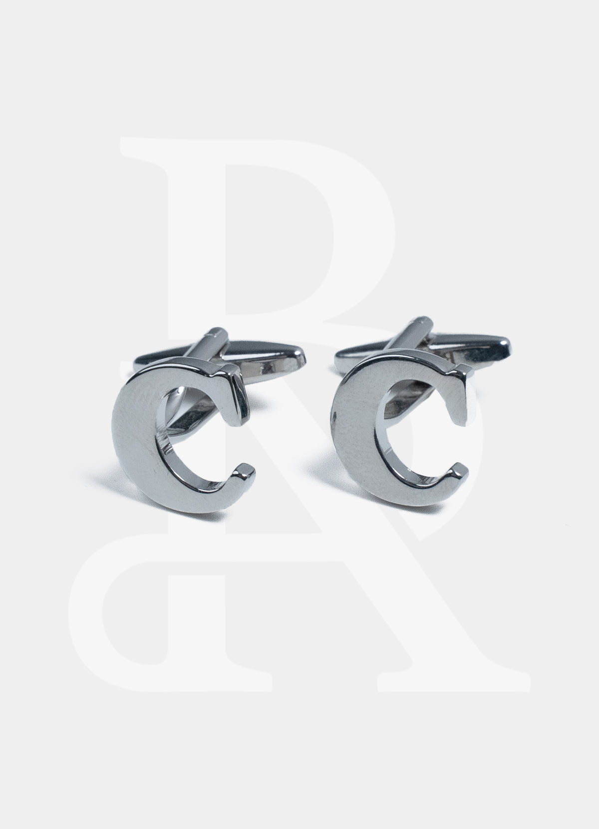 Standard Cufflinks - Silver C CL0001-silver-C