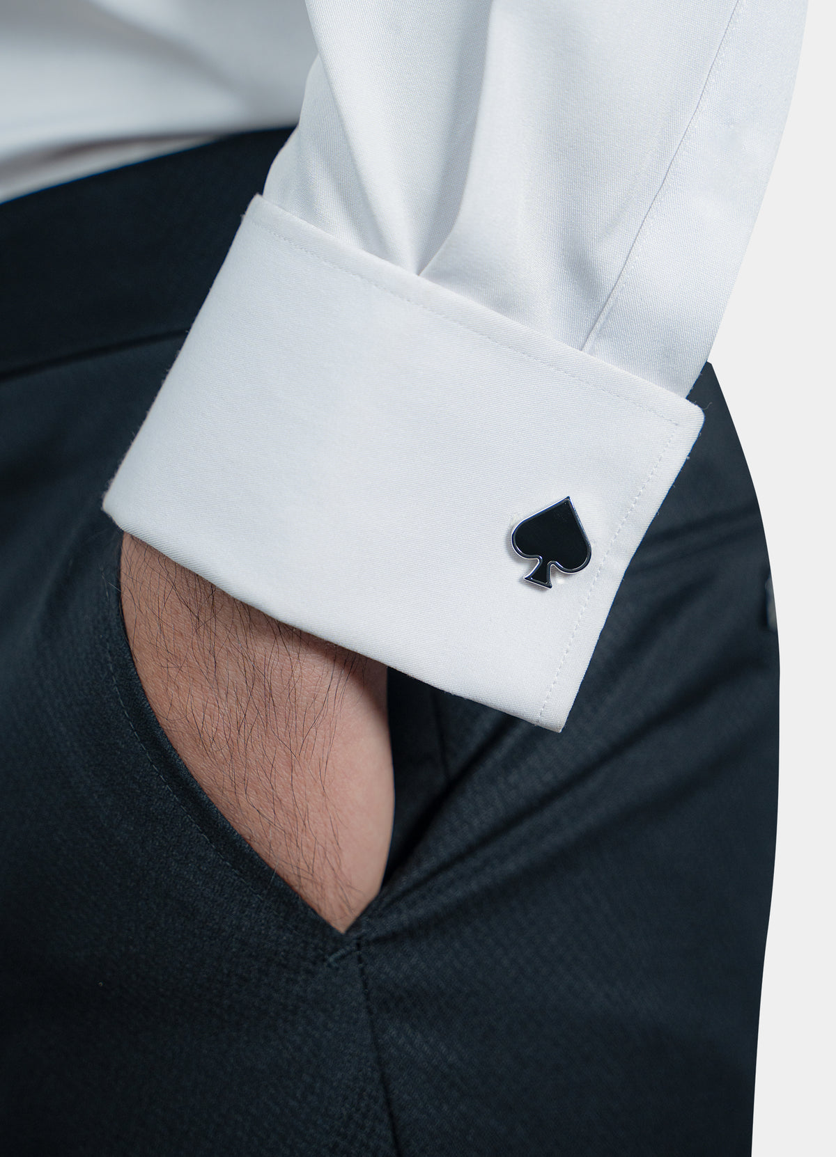 Cufflinks Standard - Spade