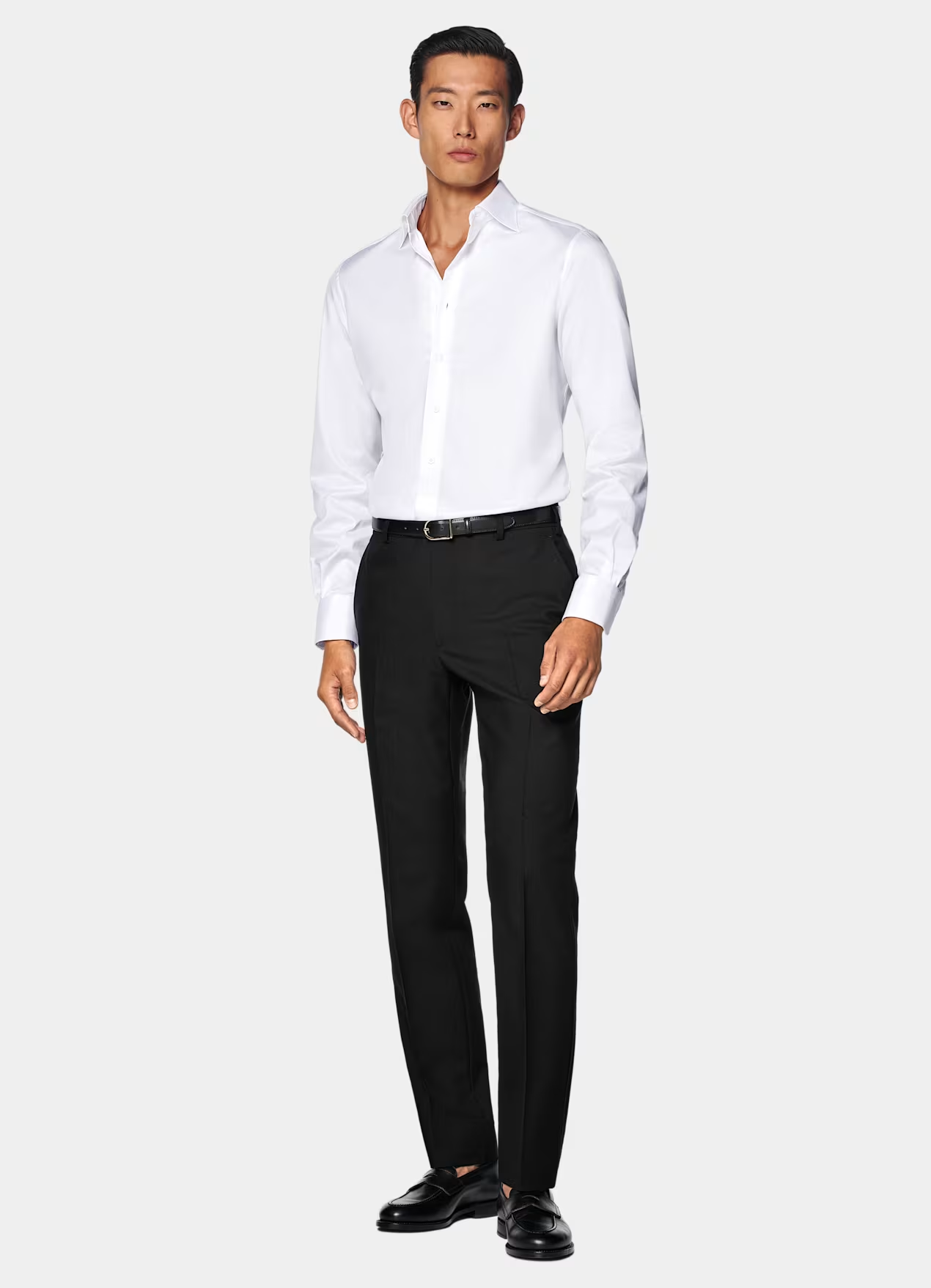 French Cuff - Non Iron White Shirt