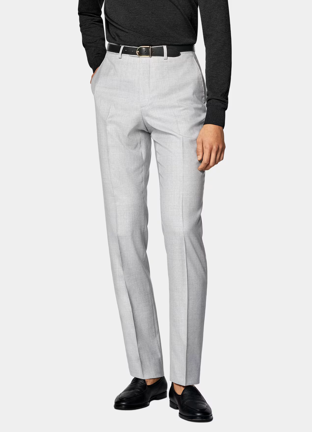 Silver Cloud Collection, MK-SA-4 | 100% Wool Trousers