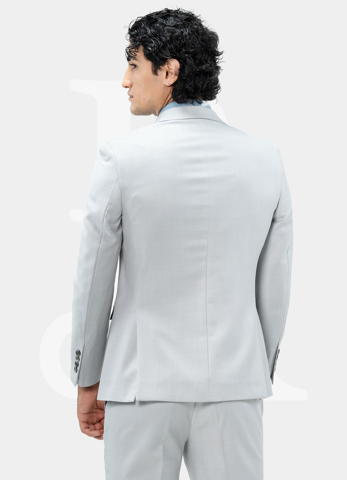 Silver Cloud Collection, MK-SA-4 | 100% Wool Suit Jacket