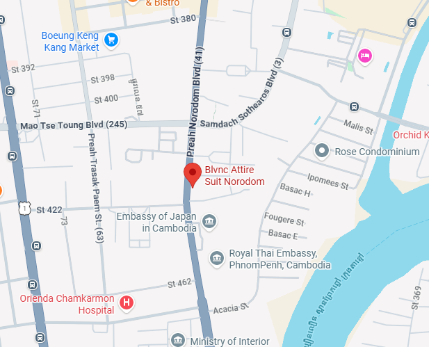 Norodom Boulevard map